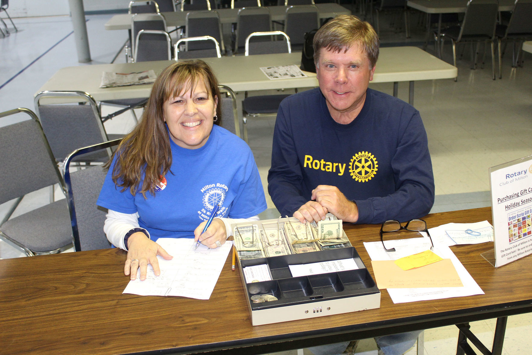 Rotary serves pancakes